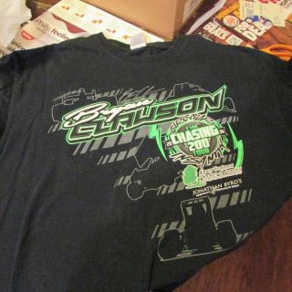Bryan Clauson Sprint Car T - Shirt Xl Chasing 200 Tour 2016