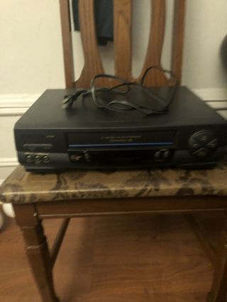Panasonic Pv - 9451 Stereo Vhs Player No Remote Vcr 4 Head Hi - Fi Video Recorder