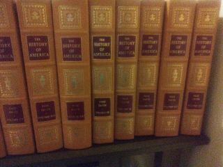 History Of America - Easton Press - Page Smith Complete 16 Vol Set.  Ex