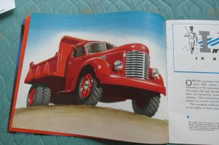 0904x Circa 1941 International Harvester Truck Models K - 8 K - 10 K - 11 brochure 3