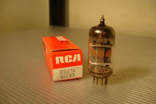 Rca 12ax7a Ecc83 Vacuum Audio Tube Box