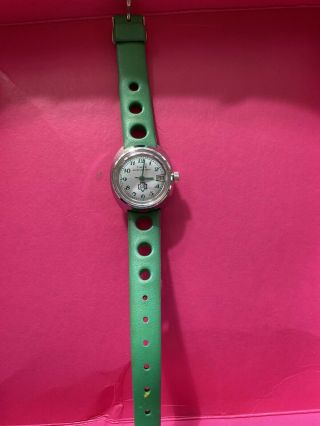 Vintage Girls Scouts Timex Watch.  In Great Conditions.  See Pictures.  Wind Up