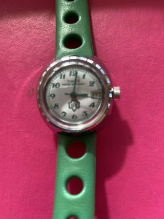 Vintage Girls Scouts Timex Watch.  In great conditions.  See pictures.  Wind up 2