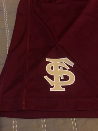 Nike Florida State Team Issued Shorts Size Large Authentic FSU NOLES 2