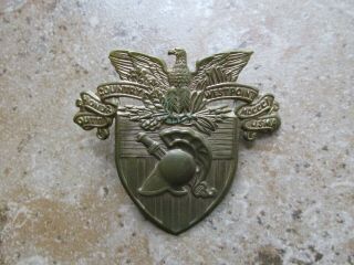 Vintage N.  S.  Meyer U.  S.  Military Academy West Point Cadet Hat Badge Pin
