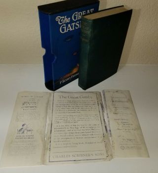 The Great Gatsby First Edition First Printing 1925 All First Edition Points