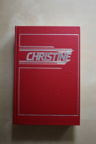 Stephen King (1983) ' Christine ',  US signed limited edition 3