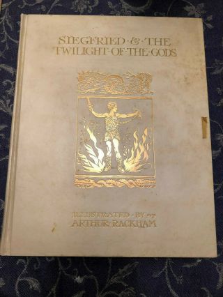 Richard Wagner.  Siegfried & Twilight Of The Gods.  Arthur Rackham,  Illustrator