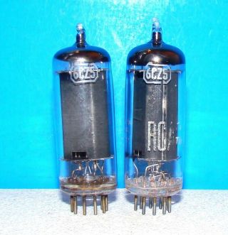 6cz5 Rca 2 Vintage Radio Audio Guitar Amplifier Vacuum Tubes Valves 6973