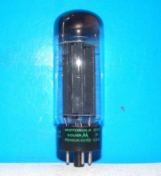 5u4gb Motorola Golden M Radio Vintage Amplifier Rectifier Vacuum Tube Valve 5u4g