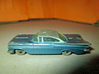 Vintage Moko Lesney Gray Wheels Chevrolet Impala 1:64 Diecast