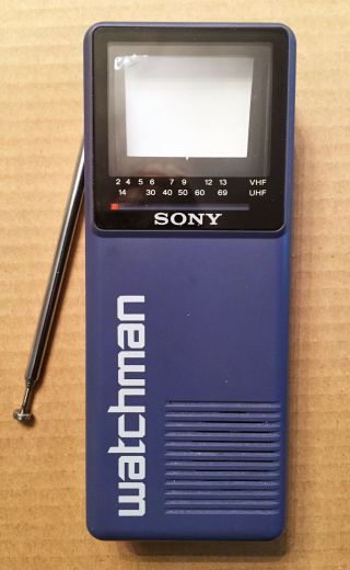 Sony Watchman Tv 1986