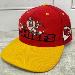 Vintage Taz Looney Tunes Kansas City Chiefs Hat