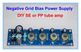 Tube Amp Negative Grid Bias Power Supply Pcb Assembled 4 Channel For Pp Or Se