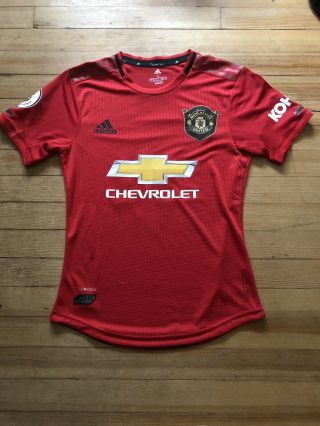 Marcus Rashford Manchester United Home Kit 19/20 Red Premier League Size Small