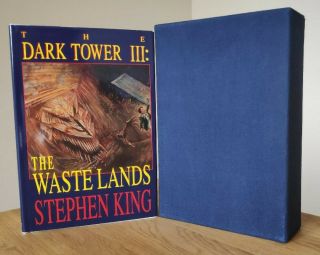 Stephen King - The Dark Tower Iii: The Waste Lands Signed Limited Edition