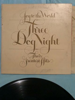 Three Dog Night - Joy To The World/their Greatest Hits - Vintage Vinyl Lp
