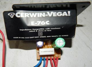 Cerwin Vega E - 76c Crossover
