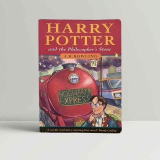 J.  K.  Rowling – Harry Potter & The Philosopher’s Stone – 1st Uk Edition 1997 Book