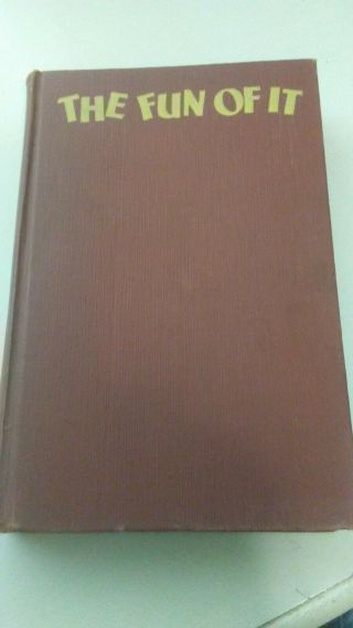 Amelia Earhart Signed Book The Fun Of It 1932