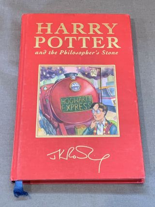 Deluxe 1st Edition,  1st Print,  Uk Harry Potter And The Philosopher 
