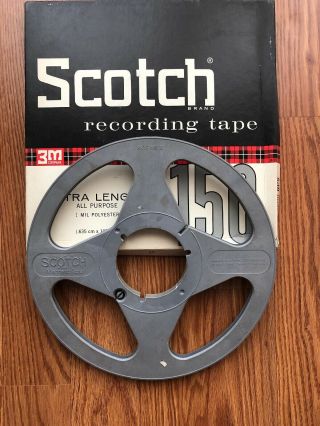 Scotch 10.  5 " Plastic Take Up Reel To Reel Vintage Radio 10.  5 Inch