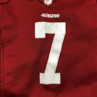 Colin Kaepernick NFL San Francisco 49ers Red Jersey Youth size medium shirt K133 2