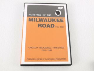 Train Dvd: Vignettes Of The Milwaukee Road Vol.  1 Chicago - Milwaukee - Twin Cities