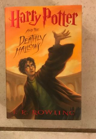 JK Rowling Signed 1st Edition Harry Potter and the Deathly Hallows 2
