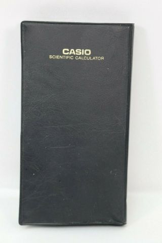 Casio Fx - 300v - Fx Vintage Solar Scientific Pocket Calculator
