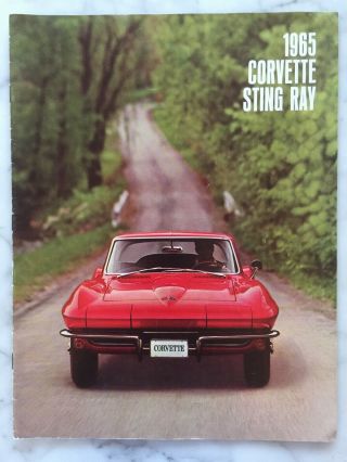 1965 Chevrolet Corvette Sting Ray Brochure
