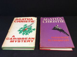 Vintage - Agatha Christie - Hardcover With Dust Jackets