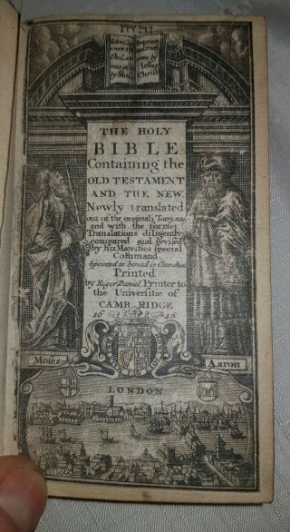 1648 KING JAMES BIBLE / COMPLETE / 2
