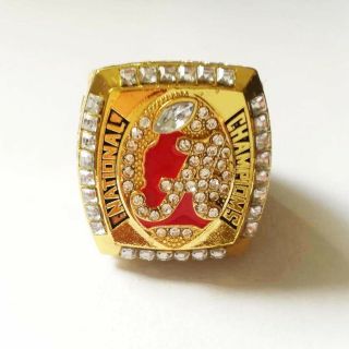 2011 Alabama Crimson Tide Saban Collge Football National Championship Ring Gold