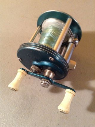 Vintage Fishing Reel - Casting Bronson Model No.  95 - C J.  A.  Coxe