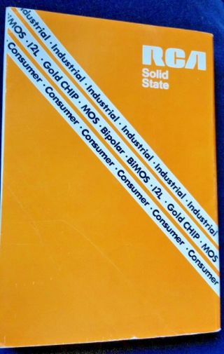 Vintage 1977 RCA Solid - state linear integrated circuits 563 page 3