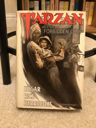 1938 Tarzan And The Forbidden City Edgar Rice Burroughs First Edition 1st Ed