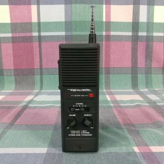 Realistic Trc - 88 Model 21 - 1610 3 Channel Citizens Band Transceiver Radio Shack
