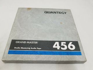 Ampex 456 Grand Master 1/2 " Reel To Reel Tape W/ Box