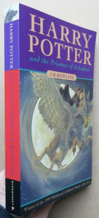 J.  K.  Rowling - Harry Potter And The Prisoner Of Azkaban - Signed Paperback