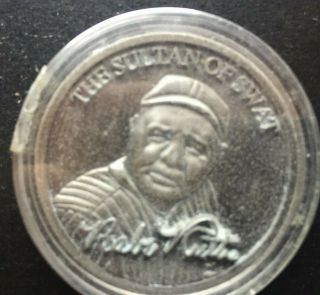 Babe Ruth Souvenir Coin The Sultan Of Swat By Memory Lane Inc.  Vintage Buyer