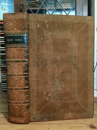1680 King James Holy Bible Old & Testaments,  Apocrypha - Large Folio