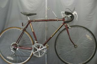 Schwinn World Road Bike Vintage Medium 53cm Lugged Steel Touring Gravel Charity