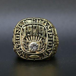 1979 Alabama Crimson Tide College Football Sec National Championship Ring