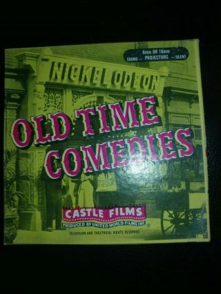 Vintage Castle Films “old Time Comedies” 8mm Or 16mm Film Movie