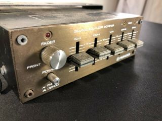 Vintage Pioneer AD - 30 Car Stereo 5 Band Graphic EQ Equalizer Booster 2