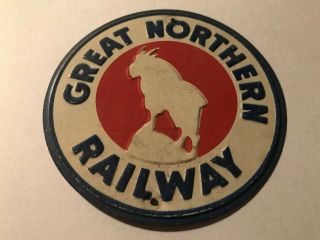 Old Great Northern Railway Metal Sign Railroad Train Signs Gn