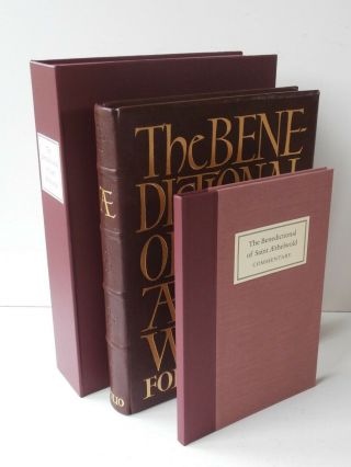 Folio Society The Benedictional Of Saint Aethelwold Limited Edition Number 394