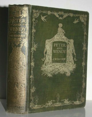 Peter Pan And Wendy 1st/1st 1911 Jm Barrie Captain Hook Vg First Edition