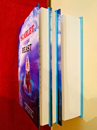 3 SCARLET and the BEAST BOOKS by JOHN DANIEL COMPLETE SET I II III FREEMASONRY 3
